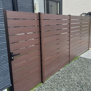 飯塚市で目隠しフェンスの施工するなら庭喜屋有限会社にお任せください！